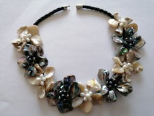 Collana collier perle di fiume