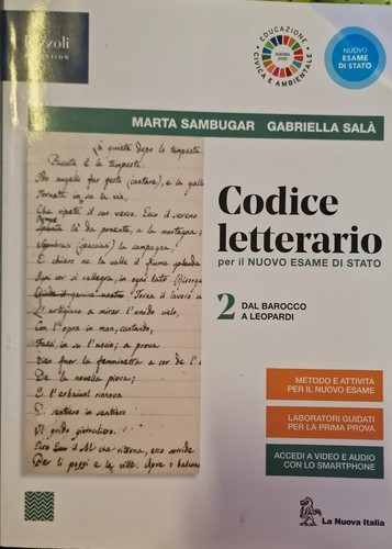 Codice letterario vol - –, 2