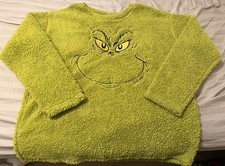 The grinch Sherpa sweater.