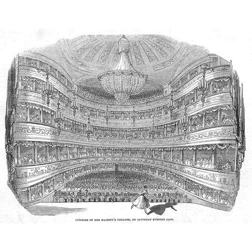 Londra interno del - londra, teatro