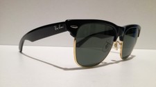 VINTAGE B&L RAY BAN WAYFARER MAX USA BLACK 54 mm. LARGE