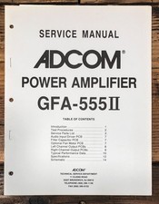 Adcom GFA-555 MK2 II