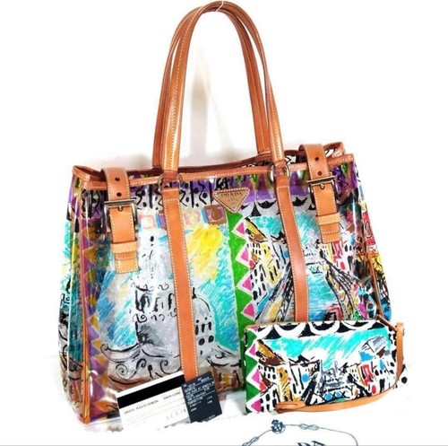 Borsa prada venezia acquerello - borsa,