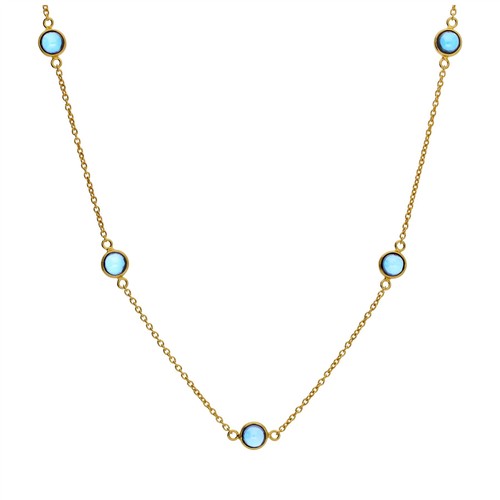 Collana placcata oro - , argento