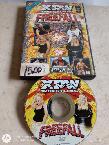 Xpw wrestling freefall dvd - xpw,