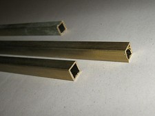 Barra Tubo Quadrato 8x8/6 mm