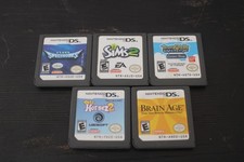 Lotto 5 cartucce giochi Nintendo DS non testate SIMS HORSEZ2 TAMAGOTCHI SPECTROBES