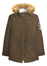 Parka uomo Lambretta kaki