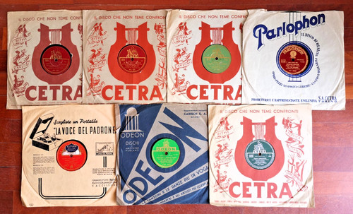 Lotto dischi giri - 7,