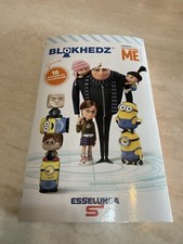 Rarissimo Blokhedz Cattivissimo Me Minions Esselunga 2018 completa da collezione