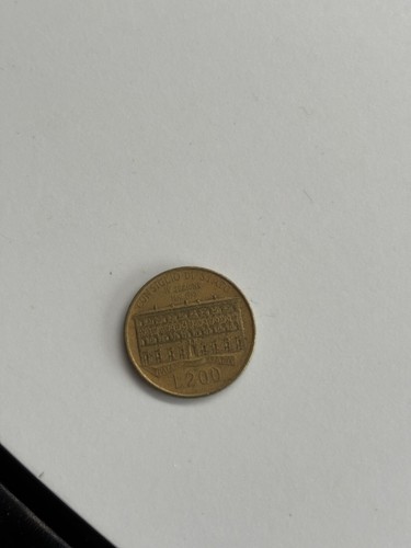 Moneta commemorativa consiglio - commemorativa,