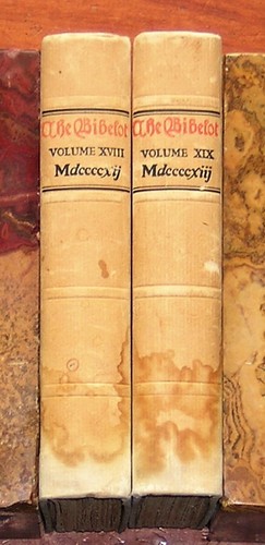 Bibelot volumes xviii xix - volumes, &