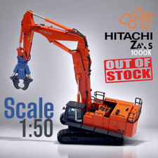NZG art. 781/782 Escavatore HITACHI Zaxis 1000K - OUT OF STOCK - Scale  1:50