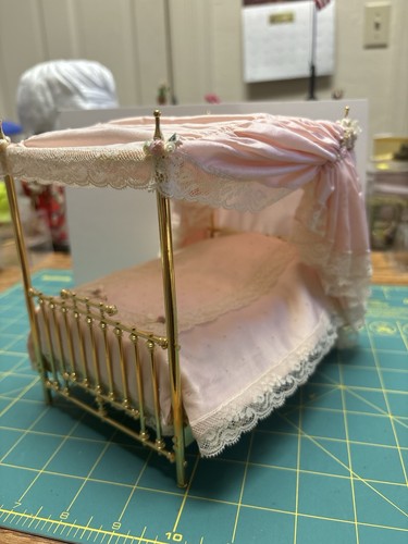 Letto baldacchino ottone - letto,