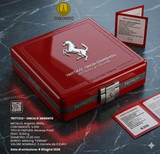 6€ Euro FERRARI TRITTICO Ag