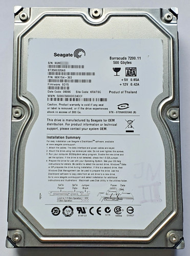Disco rigido 500 - , sata