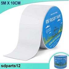 Nastro Butilico Adesivo Sigillante 5metri x 10cm Bianco Camper Roulotte Barca