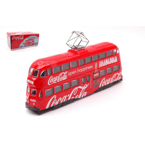 Coca cola double decker tram - cola,