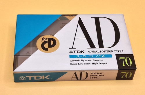 Nastro audiocassetta tdk 70 - nastro,