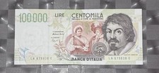 100000 Lire Caravaggio II