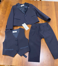 completo cerimonia bimbo 2 anni Giacca nuova con cartellino  