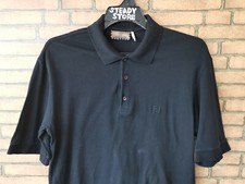 VINTAGE FENDI CLUB MEN POLO SHIRT SZ 46 MADE IN ITALY 