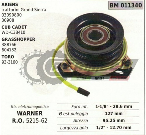 Frizione elettromagnetica - frizione,