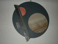 Mosaico Piastrelle Ceramica Gress Composizione design futurismo pianeti