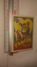 Fanfan La Tulipe simpatico calendarietto da barbiere Mignani Bologna 1954