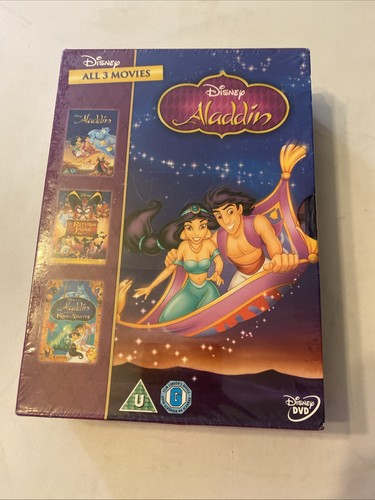 Aladdin trilogy dvd - aladdin, (disney)