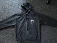 Stussy 8 Ball Zip Up Black