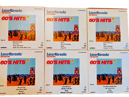 Pioneer karaoke laser discs - pioneer,