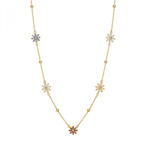 Rosato collana fiore - collana,