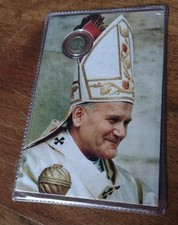 Moneta in oro KAROL WOJTYLA GIOVANNI PAOLO II con card NUOVA