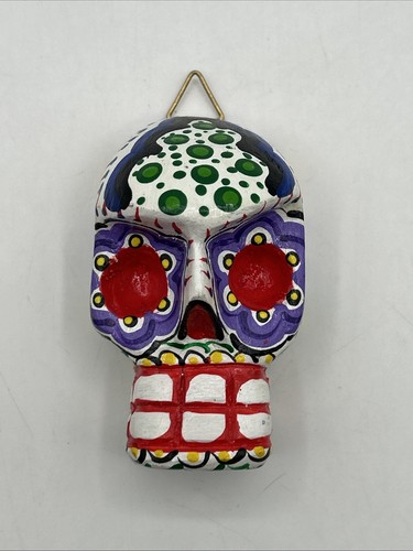 Maschera teschio legno - maschera, in