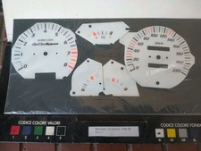 Peugeot 106 Rallye Rally Fondini Strumenti Bianchi Contakm Italy Bianco ULTIMO!