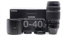 Fujifilm Fujinon Fuji XF 100-400MM F/4,5-5,6 R LM OIS WR obiettivo IMBALLO ORIGINALE - Leggi!
