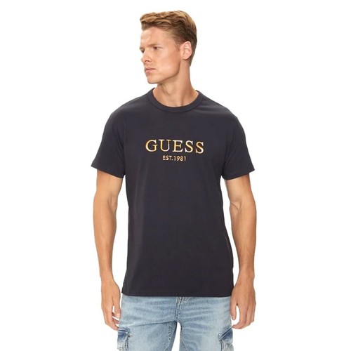 Guess shirt logo uomo - logo,