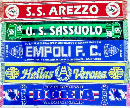 Sciarpa sassuolo empoli - empoli, arezzo