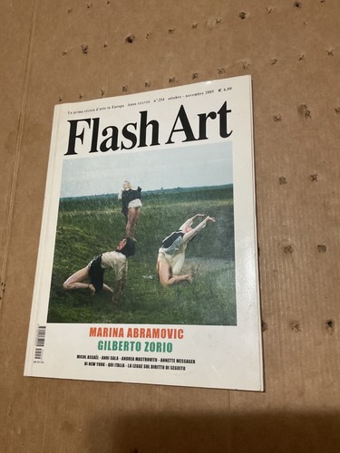 Flash art 254 2005 marina - n°254,