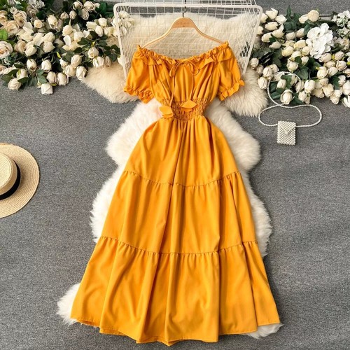 Vestito abito elegante - elegante, lungo