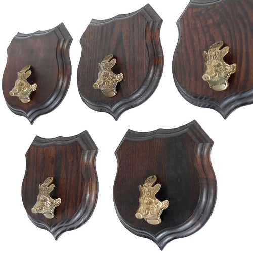 Scudi araldici cinghiale af - 5x,