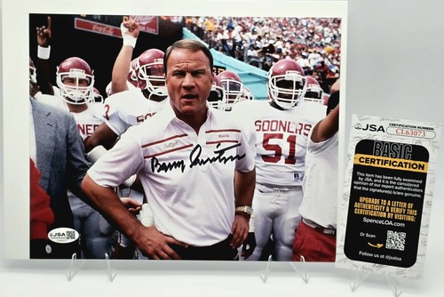 Foto firmata barry switzer - foto,