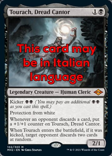 Mtg tourach dread - mtg, tourach,
