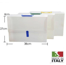 Valigetta Cartella Cartellina Porta Album Da Disegno Squadrette per Scuola 38x27