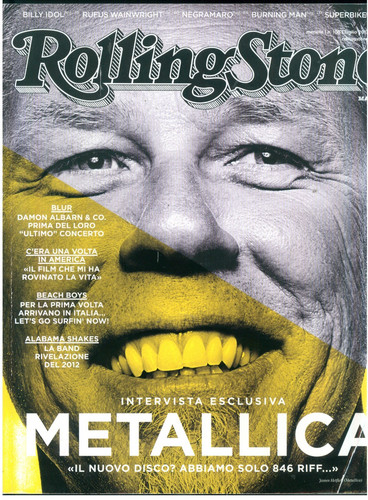Rolling stone magazine - stone, italia