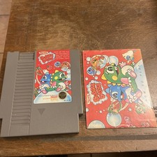 Bubble Bobble w/Manual NES Nintendo