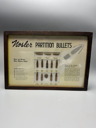 Nosler proiettili divisori