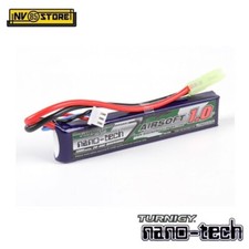 Batteria Lipo TURNIGY NANO TECH 7,4 1000 mAh 20-40 C Tamiya per Fucile Softair A