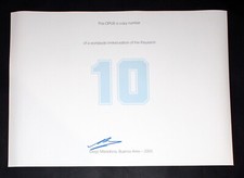 DIEGO ARMANDO MARADONA Signature Sheet Autografo Signed Poster Soccer